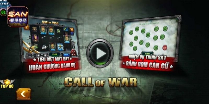 Giới thiệu đôi nét tổng quan về tựa game Call of war Sanclub